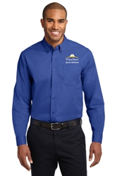 2022- Port Authority Mens Long Sleeve Easy Care Shirt 